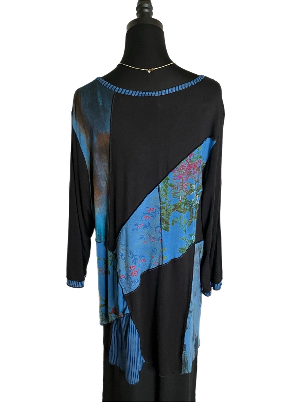 NWT Parsley & Sage Artsy Patchwork Tunic Top - Plus Size 1X - Picture 6 of 9